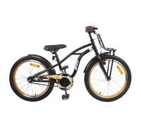vidaXL Kids Bike 22'' for 7-12 Years Old Black