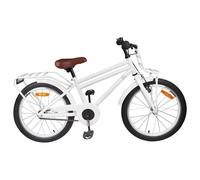 vidaXL Kids Bike 22 Inches for 7-12 Years Old White