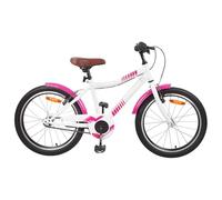 vidaXL Kids Bike 24'' for 8-12 Years Old Pink, Adjustable Handlebars Seat, Kids Bicycle, Young Cyclist, Outdoor Adventure Cycle for Children, Youth Bike