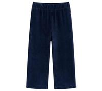 vidaXL Kid's Corduroy Pants in Navy - Comfortable, Wide-Legged, and Durable - Machine-Washable Pants for Kids Aged 1.5 to 2 Years Old