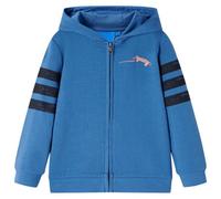 Vidaxl Kids' Hooded Sweatshirt Blue 128