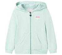Vidaxl Kids' Hooded Sweatshirt With Zip Light Mint Mix 92