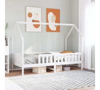 Kids' House Bed Frame Toddler Bed Base Children's Bed Solid Wood Pine vidaXL [EEK: N/A]
