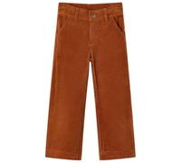 vidaXL Kids' Corduroy Pants in Cognac | Comfortable and Stylish | Perfect for Everyday Wear | Size: 92 Suitable for 1.5-2 Years Old | Machine Washable Brown