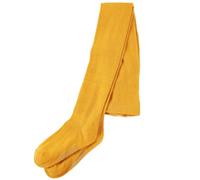 vidaXL Kids' Pantyhose - Comfortable Children's Tights, Footed School Leggings in Dark Ochre, Size 116, Ideal for 5-6 years old Kids