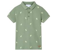 vidaXL Kids' Polo Shirt Khaki 116