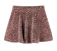 vidaXL Kids' Skirt - Leopard Print, Old Pink, Size 116 - Soft and Breathable Polyester Skirt for Girls Aged 5-6 Years