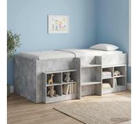 vidaXL Kids'High Bed Frame 2 pcs Concerte 203 x 101.1 x 68.5 cm