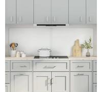 vidaXL Kitchen Backsplash 2 pcs Transparent 90 x 60 cm Tempered Glass