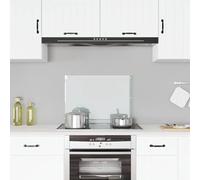 vidaXL Kitchen Backsplash Tempered Glass Transparent 70 x 50 cm