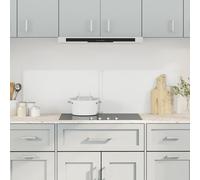 vidaXL Kitchen Backsplashes 2 pcs Transparent 70x60 cm Tempered Glass