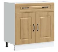 vidaXL Kitchen Base Cabinet Kalmar Artisan Oak Engineered Wood