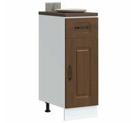 vidaXL Kitchen Base Cabinet Kalmar Brown Oak Engineered Wood