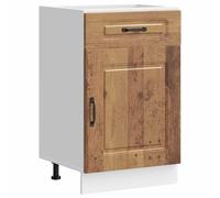 vidaXL Kitchen Base Cabinet Kalmar Old Wood Engineered Wood sink base cabinet