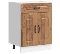 vidaXL Kitchen Base Cabinet Kalmar Old Wood Engineered Wood sink base cabinet