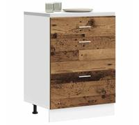 Kitchen Base Cabinet Lyon Old Wood Engineered Wood