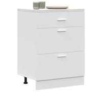 vidaXL Kitchen Base Cabinet Lyon White Engineered Wood
