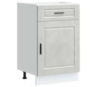 vidaXL Kitchen Base Cabinet Porto Concrete Grey Engineered Wood