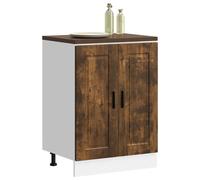 vidaXL Kitchen Base Cabinet Porto Smoked Oak Engineered Wood