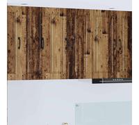 vidaXL Kitchen Cabinet 2 pcs Old Wood 30 x 31 x 80 cm Engineered Wood