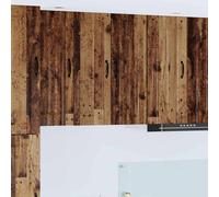 vidaXL Kitchen Cabinet 2 pcs Old Wood 30 x 31 x 80 cm Engineered Wood