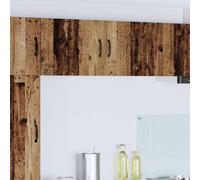vidaXL Kitchen Cabinet 2 pcs Old Wood 50 x 31 x 40 cm Engineered Wood