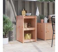 vidaXL Kitchen Cabinet Brown 55 x 55 x 92 cm Solid Douglas Fir wood