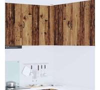 Kitchen Wall Cabinet with Shelf Wall-mounted Engineered Wood Organizer vidaXL