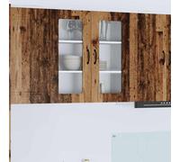 vidaXL Kitchen Cabinet Kalmar Old Wood 80 x 31 x 80 cm Engineered Wood