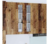 vidaXL Kitchen Cabinet Old Wood 60 x 31 x 100 cm Engineered Wood