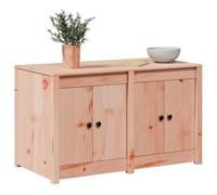 vidaXL Kitchen Cabinet with Shelf MEPPEL Brown Oak 106 x 55 x 64 cm