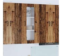 Kitchen Cabinet White 40x31x100cm Engineered Wood Tall Storage Indoor Unit Shelf