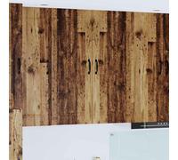 Wooden Kitchen Cabinet Old Wood 80x31x100cm Engineered Wood Ample Storage 1Door