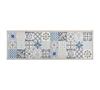 vidaXL Kitchen Carpet Washable Mosaic Hallway Rug Floor Mat Non Slip Runner