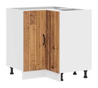 vidaXL Kitchen Corner Base Cabinet Lucca Old Wood Engineered Wood