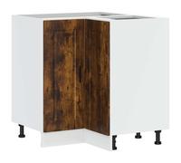 vidaXL Kitchen Corner Base Cabinet Porto Smoked Oak Engineered Wood