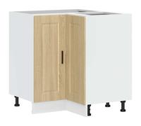 vidaXL Kitchen Corner Base Cabinet Porto Sonoma Oak Engineered Wood