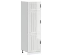 vidaXL Kitchen Cupboard Lucca High Gloss White Engineered Wood