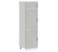 vidaXL Kitchen Cupboard "Porto" Concrete Grey Engineered Wood