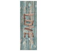 vidaXL Kitchen Floor Mat Washable Love 45x150 cm UK