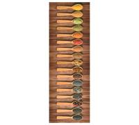 vidaXL Kitchen Floor Mat Washable Spoon 60x180 cm NEW