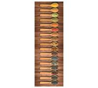 vidaXL Kitchen Floor Mat Washable Spoon 60x180 cm UK HOT