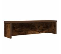 vidaXL Kitchen Rack Stackable Smoked Oak 60x15x16 cm Engineered Wood