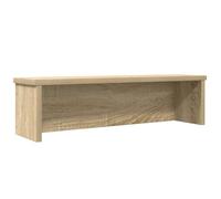 vidaXL Kitchen Rack Stackable Sonoma Oak 50x15x16 cm Engineered Wood, kitchen storage shelf, cabinet organizer, kitchen counter shelf