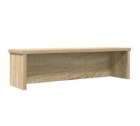 vidaXL Kitchen Rack Stackable Sonoma Oak 60x15x16 cm Engineered Wood, kitchen storage shelf, cabinet organizer, kitchen counter shelf