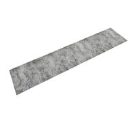 vidaXL Kitchen Rug Washable Beton 60x300 cm Velvet