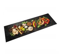 vidaXL Kitchen Rug Washable Spices 60x180 cm Velvet