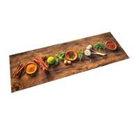(brown, 60 x 300 cm) vidaXL Kitchen Rug Anti Fatigue Mat Runner Rug Washable Floor Carpet Velvet
