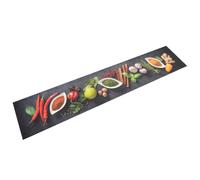 vidaXL Kitchen Rug Washable Spices 60x300 cm Velvet