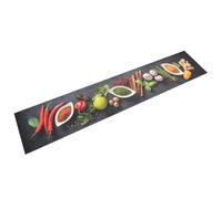 vidaXL Kitchen Rug Washable Spices 60x300 cm Velvet